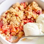 Strawberry Rhubarb Crisp