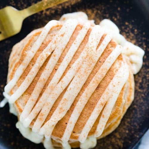 Cinnamon Roll Pancakes