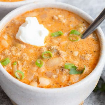 Creamy White Turkey Chili