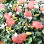 Chopped Kale and Grapefruit Salad