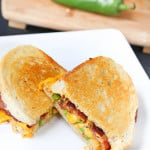 Bacon Jalapeno Grilled Cheese Sandwich
