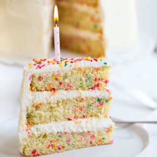 Homemade Funfetti Birthday Cake