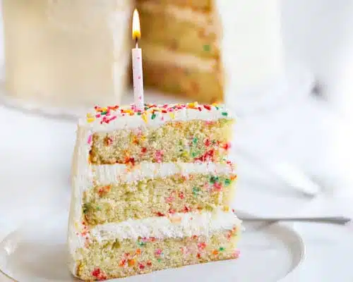 Homemade Funfetti Birthday Cake
