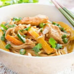 Thai Peanut Chicken Noodles