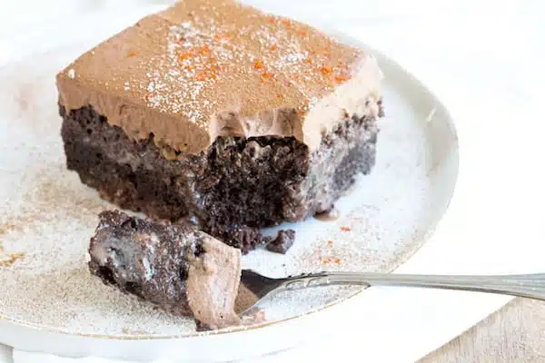 Mexican Chocolate Tres Leches Cake
