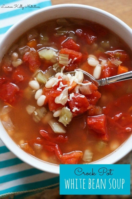 Crock Pot White Bean Soup