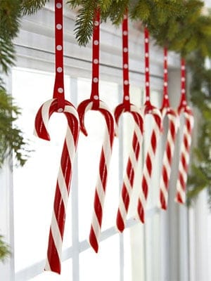 Craft Example - Christmas candies Hanging - Six of Them