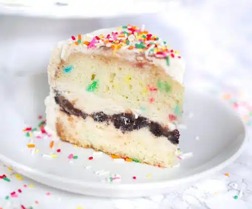 Funfetti Ice Cream Birthday Cake