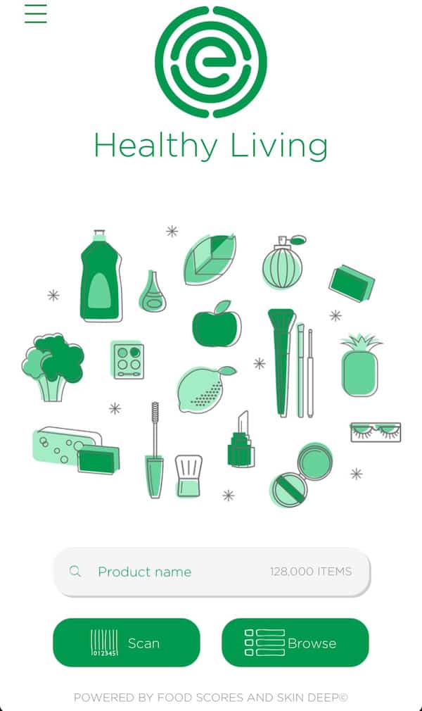 EWG Healthy Living App