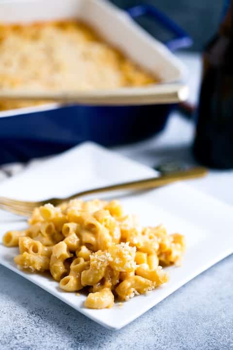 Beer Cheese Macaroni and Cheese