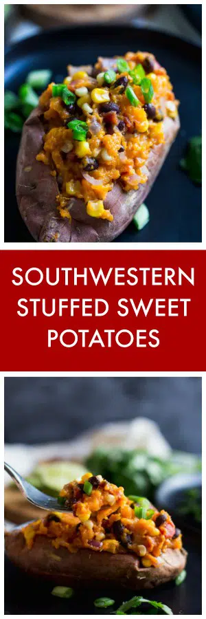 Southwestern Stuffed Sweet Potatoes
