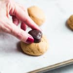 Chocolate Heart Peanut Butter Cookies Refined Sugar Free