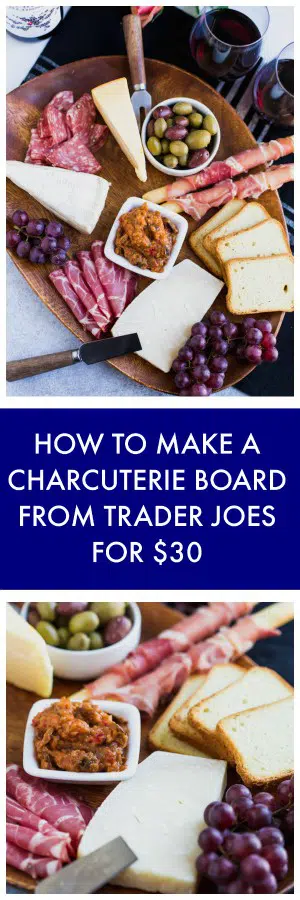 Trader Joe's Charcuterie Board 