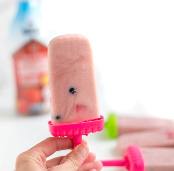 Mixed Berry Smoothie Popsicles