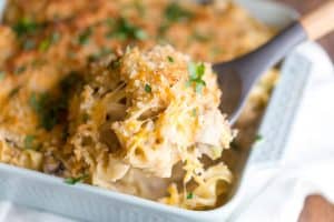 Leftover Turkey Tetrazzini