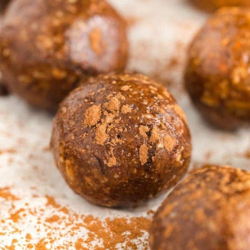 Chocolate Almond Date Balls