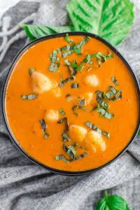 Creamy Tomato Gnocchi Soup