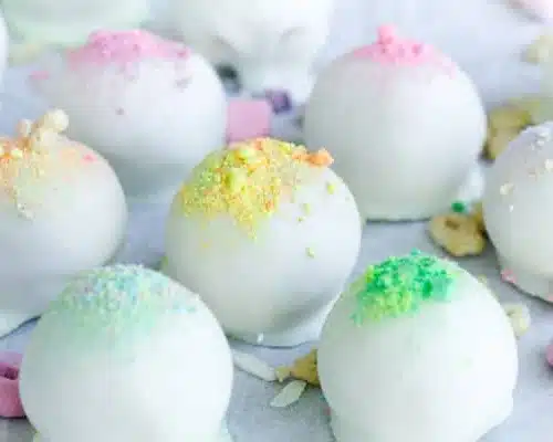 Lucky Charms Oreo Truffles