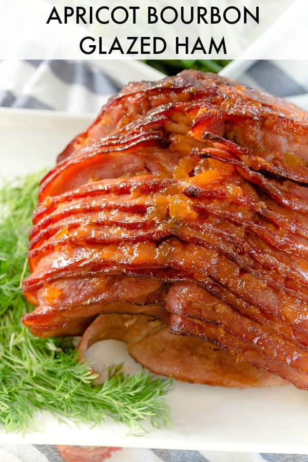 Apricot Bourbon Glazed Ham | Greens & Chocolate