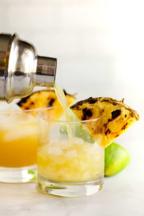 Grilled Pineapple Margaritas