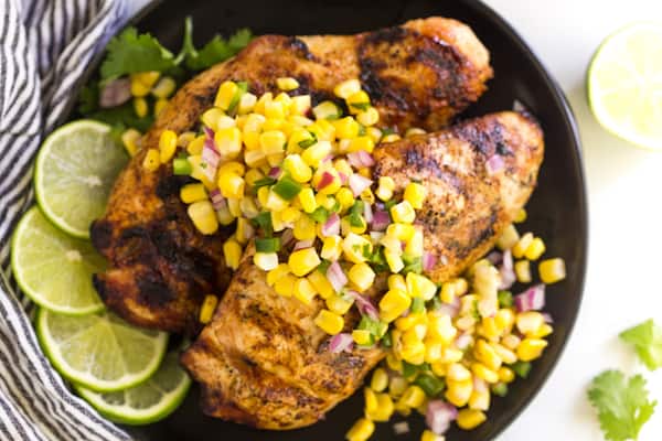 Grilled Chili Lime Turkey Breasts