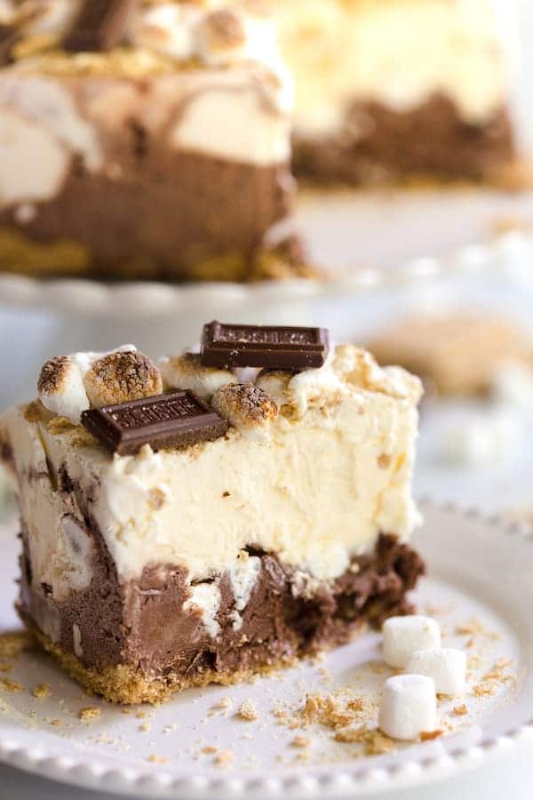 S'mores Ice Cream Cake 