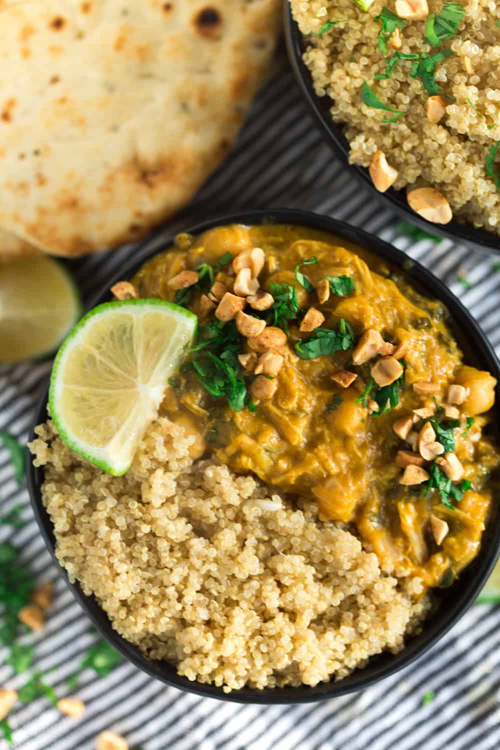 Pumpkin Peanut Chicken Curry