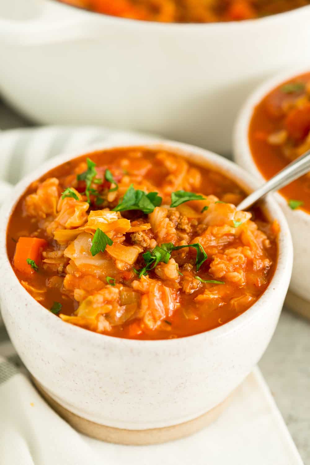 Beef Barley Soup (Stovetop, Crockpot, Instant Pot) - Cooking Classy