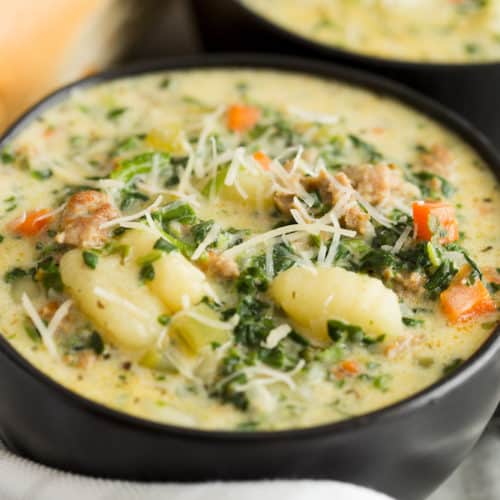 Instant Pot Sausage Gnocchi Soup