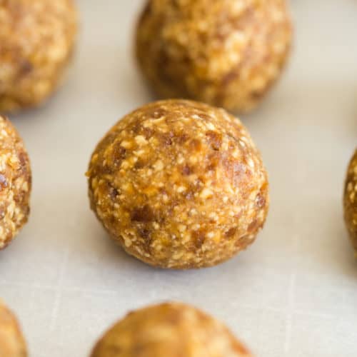 Peanut Date Balls