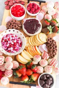 Valentine's Day Dessert Board