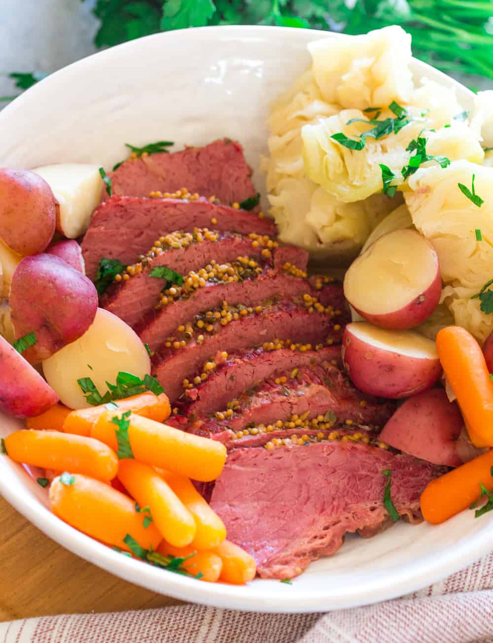 Instant Pot Corned Beef and Cabbage