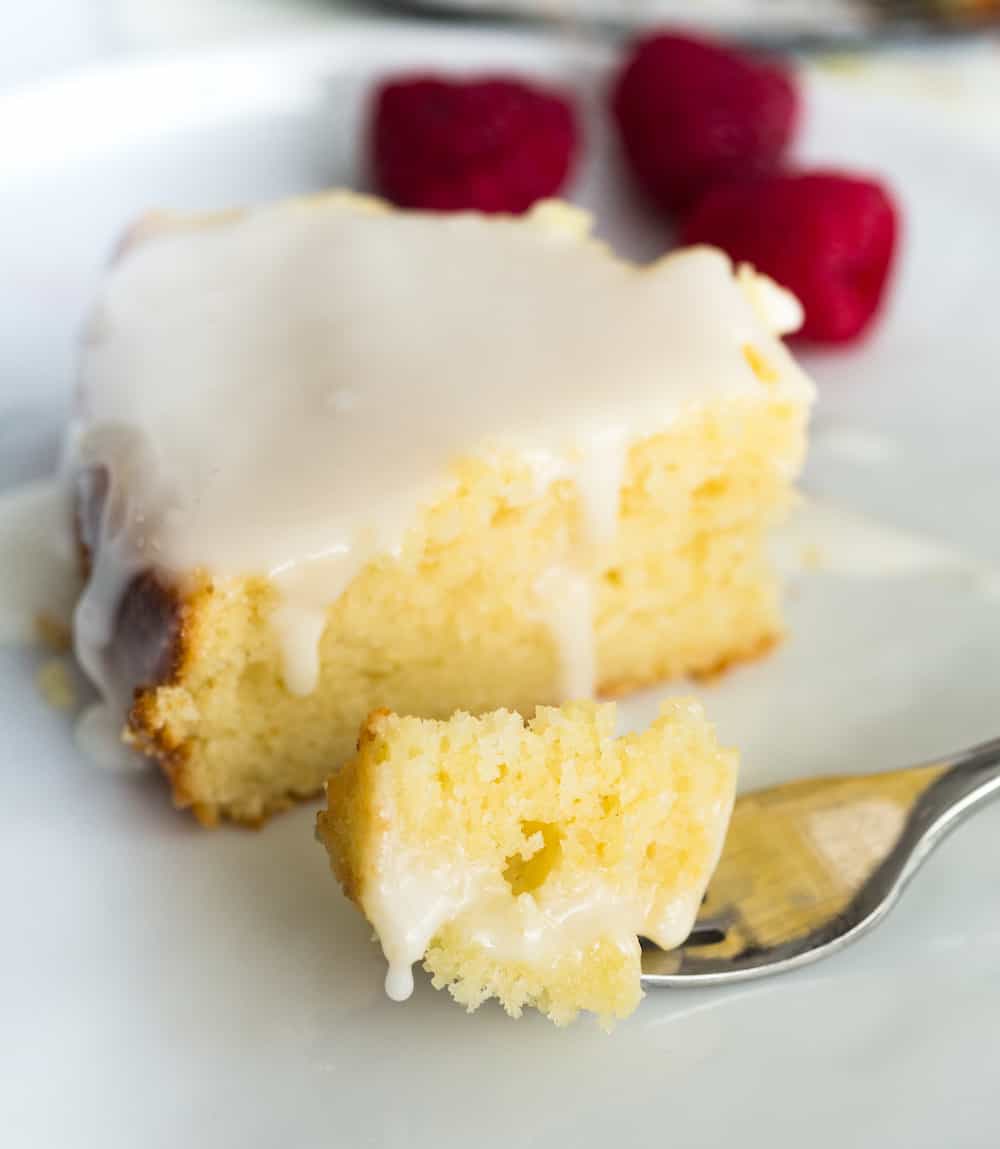 Lemon Almond Ricotta Cake