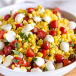 Summer Corn Caprese Salad
