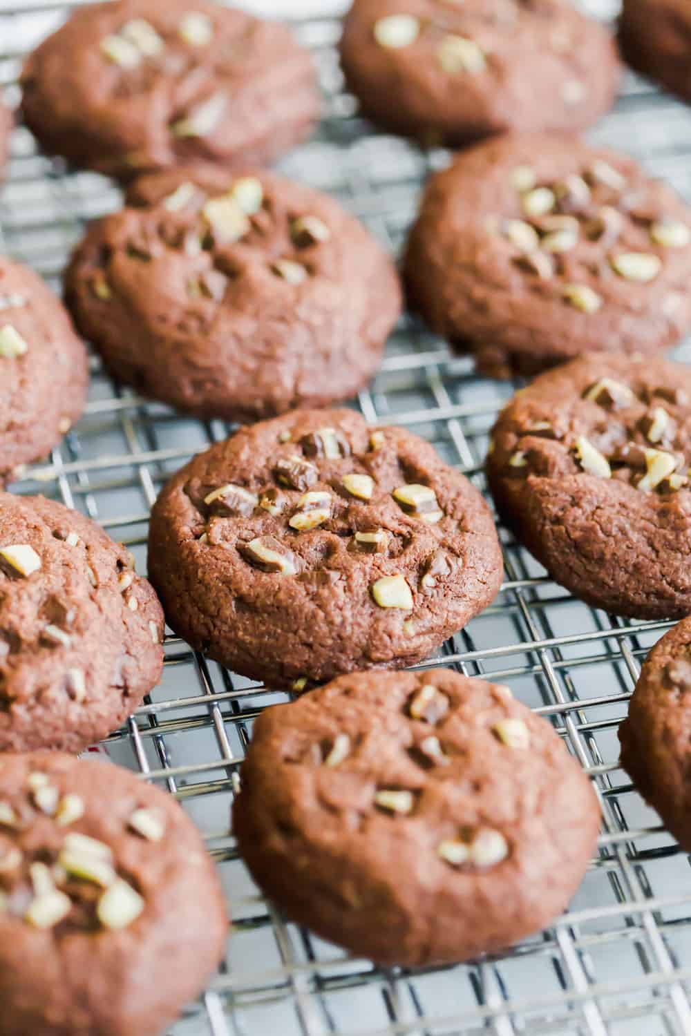 Mint Brownie Cookies