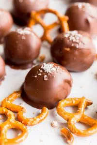 Peanut Butter Pretzel Truffles