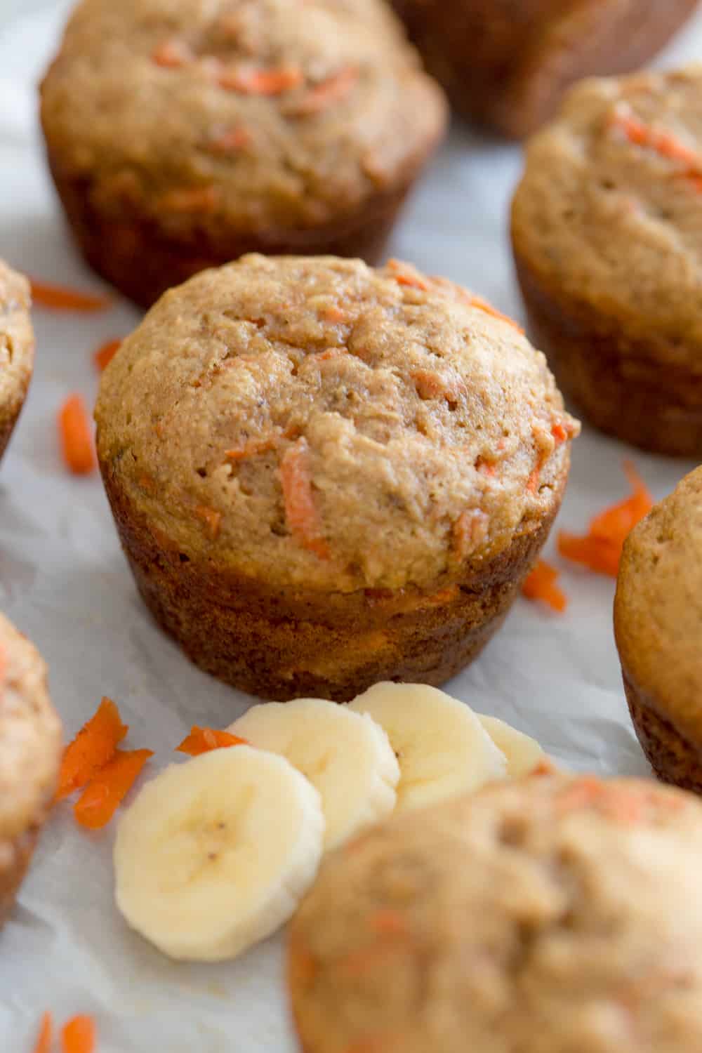 Banana Carrot Muffins