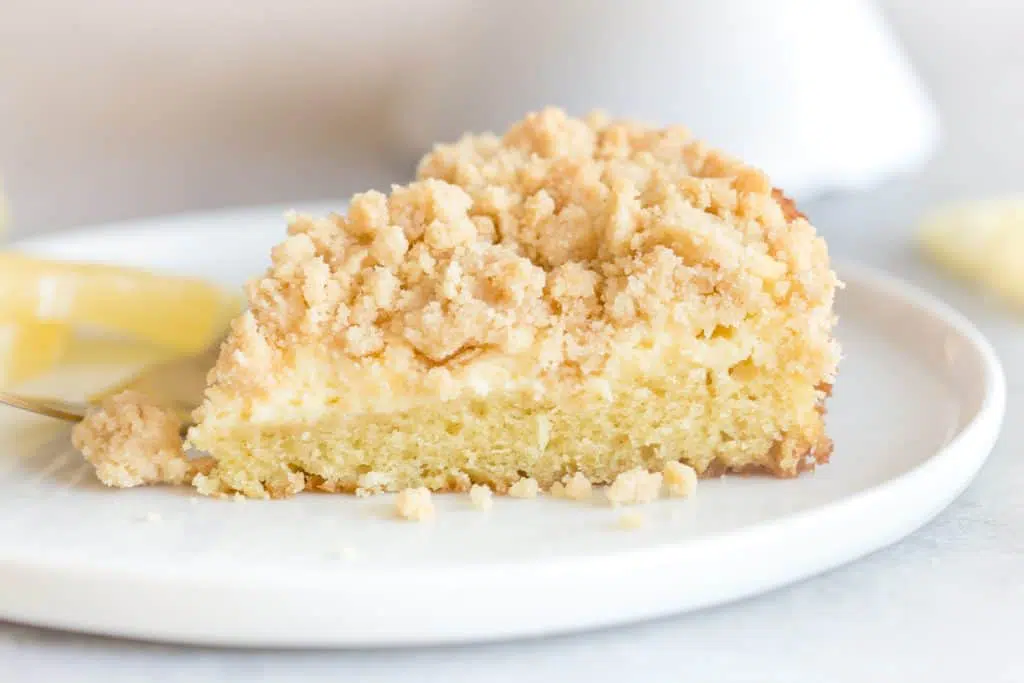 Lemon Coffee Cake with Cream Cheese Filling