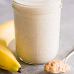 Peanut Butter Banana Smoothie with Greek Yogurt