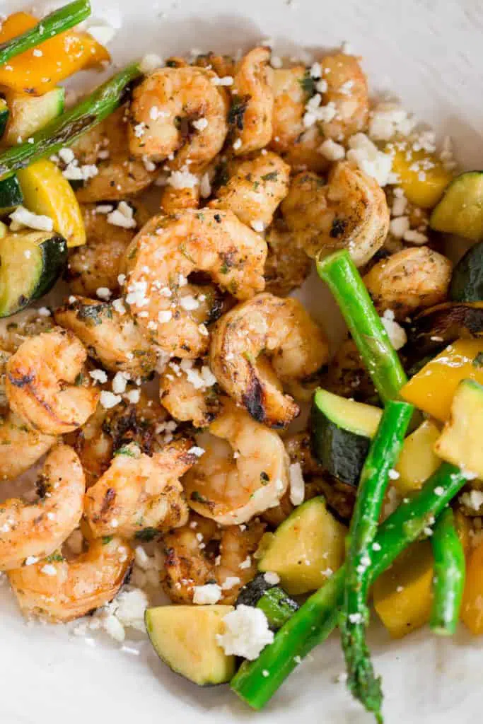 Grilled Mediterranean Shrimp
