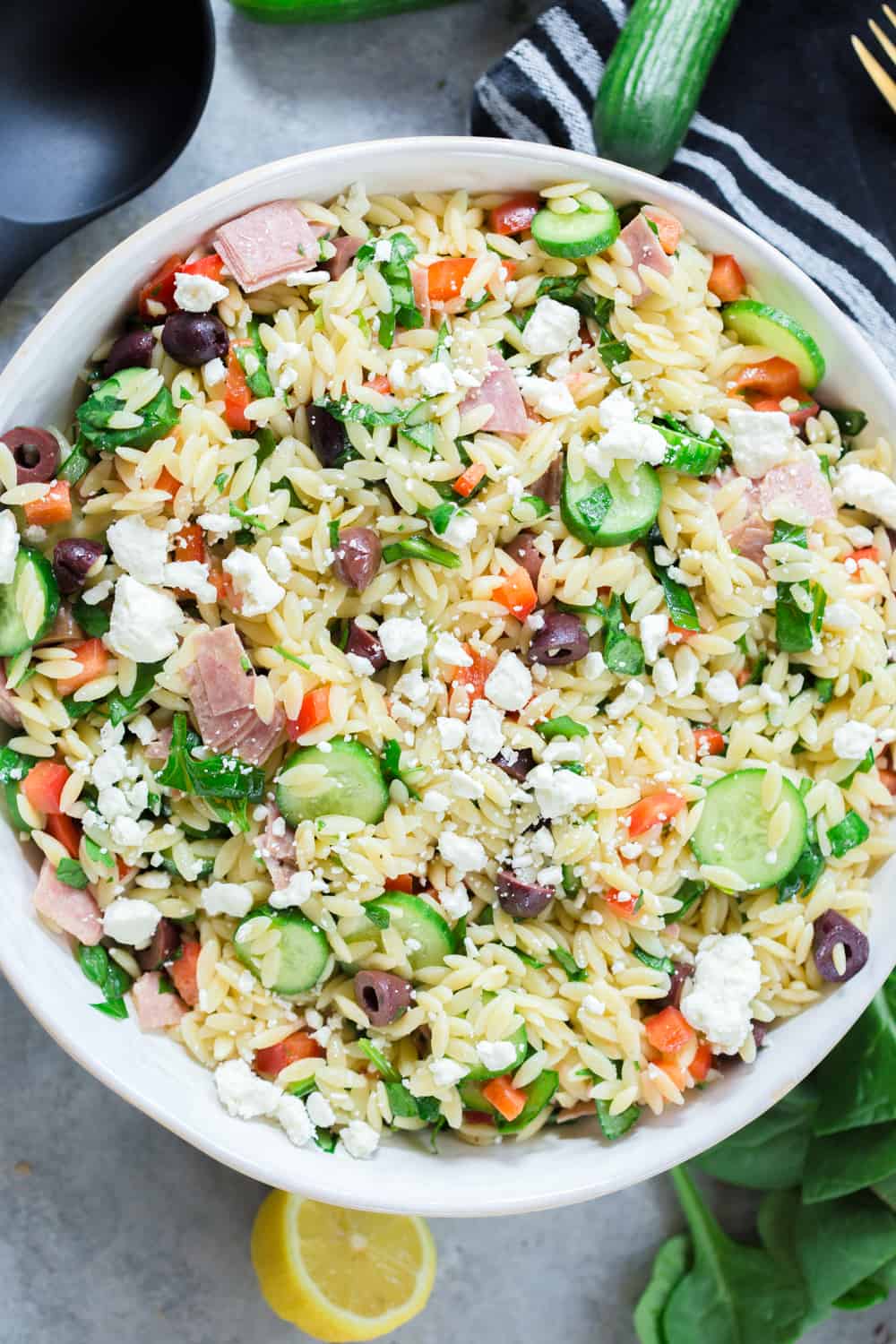 Mediterranean Orzo Salad