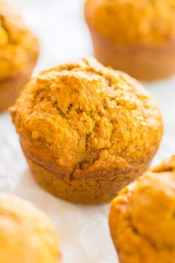 Healthy Pumpkin Muffins greens & chocolate