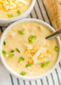 Chicken Bacon Potato Soup