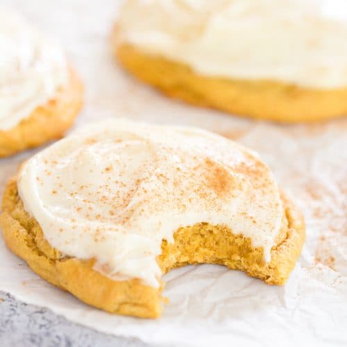 Giant Pumpkin Cookies