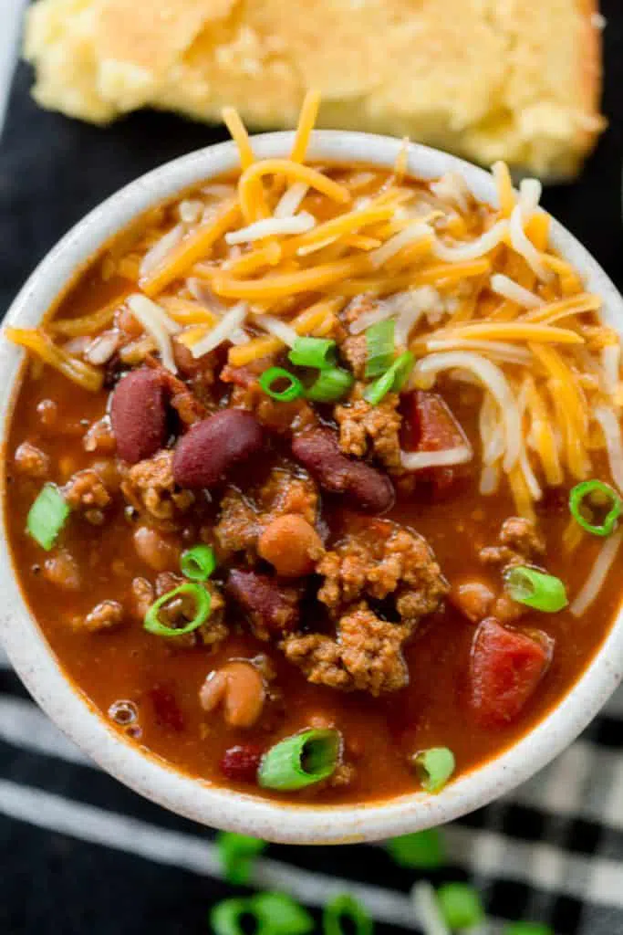 Slow Cooker Beef Chili (Freezer Meal!)