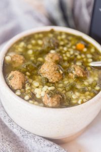 Slow Cooker Italian Wedding Soup | greens &amp; chocolate