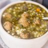 Slow Cooker Italian Wedding Soup | greens &amp; chocolate