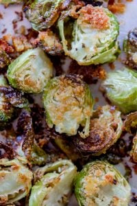 Parmesan Roasted Brussels Sprouts