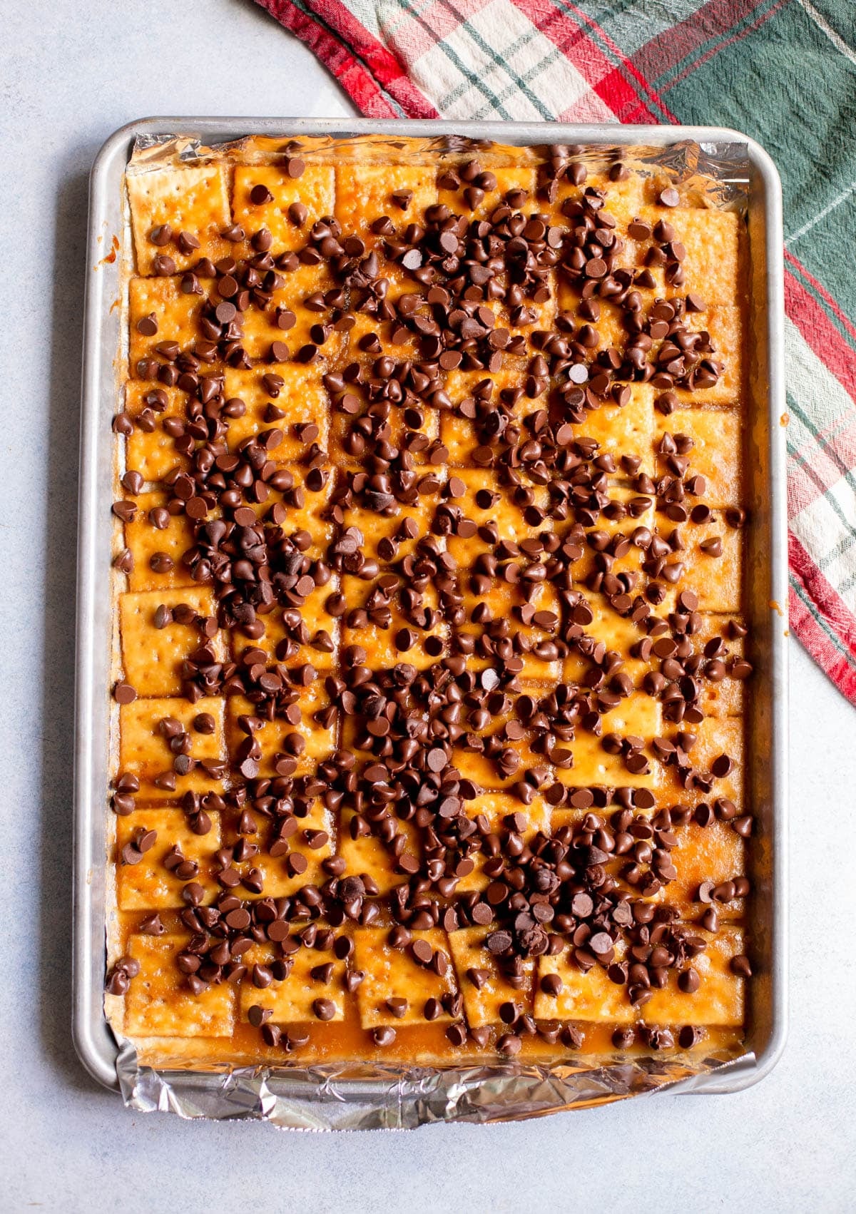 Saltine Toffee step by step photos