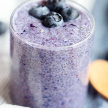 Blueberry Chia Pudding